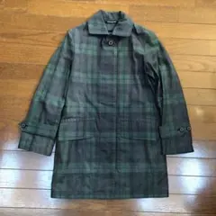 Mackintosh マッキントッシュ チェック コート 撥水 テフロン加工