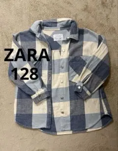 ZARA 長袖チェックシャツ　ネルシャツ