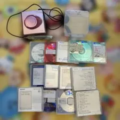 く*ん様 Victor ポータブルMDプレーヤー 本体 MDディスク付 ジャンクのサムネイル