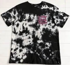 DIESEL Tシャツ タイダイ柄 ピンクロゴ Sサイズのサムネイル