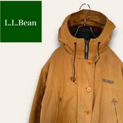 y101324 エルエルビーン　ダック　マウンテンパーカー　ハンティング　茶色
