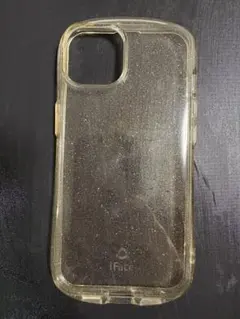 iPhone14用クリアラメケース　iface