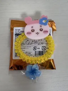 ちいかわ　シーサーのおみやげやさん　トレーディングコイルヘアゴム　古本屋　カニ
