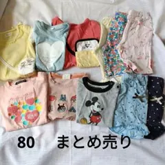 ベビー服セット 80サイズ　Tシャツ　ハーフパンツ　女の子　ブランシェス