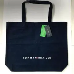 Tommy Hilfiger トートバッグ ネイビー トミー ロゴ 軽量