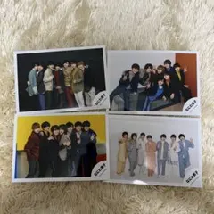 なにわ男子　公式写真4枚セット