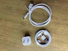 Apple純正 iPhone 充電器 USアダプタ Lightningケーブル②