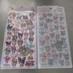 うるちゅるポップシール サンリオ 日焼けキティ マイメロシナモンクロミポチャッコ