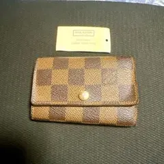 ルイヴィトン ダミエ ミュルティクレ6 N62630 6連キーケース