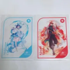 北見遊征 西園チグサ 8周年 特典クリアカード