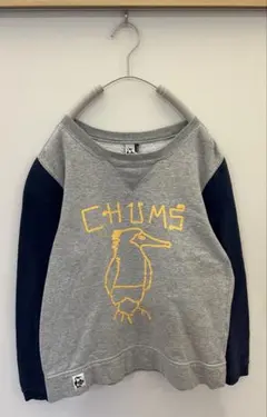 CHUMS チャムス　落書きブービーロゴ　スウェット　トレーナー　Mサイズ