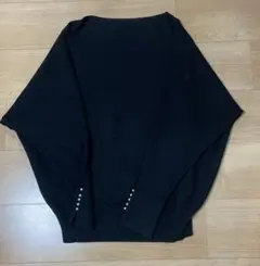 ROPÉ PICNIC 黒 ニットセーター 40