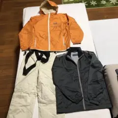 PHENIX スキーウェア オレンジ メンズ　M 中古品