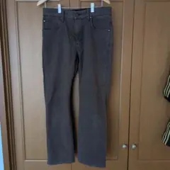 EDWIN ブラウン ストレートデニム