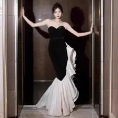 【♡】パーティードレス　披露宴　結婚式　二次会　マーメイド　フレア　お色直し