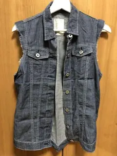 デニムベスト