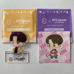 BTS×スシロー　インザソム　グク　アクリルスタンド　ステッカー付き
