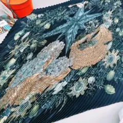 エルメス★美品・箱付き★PASSIFLORES★プリーツスカーフ★カレ90