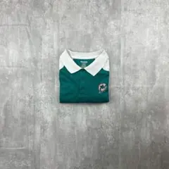 Reebok NFL ドルフィンズ 半袖 ポロシャツ 2XL 緑 白 オレンジ系のサムネイル