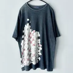 45R 45rpm インディゴ 長袖Tシャツ ロンT サイズ4 蛇 藍染 日本製 45R 45rpm インディゴ 長袖Tシャツ ロンT サイズ4 蛇 藍染 日本製