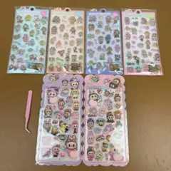 3Dぷくぷくシール4枚セット+おしりぷにぷにシール2枚セット