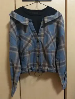 レディース チェック柄トップス シャツ