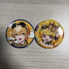 アンプタックカラーズ　あっきぃ　缶バッジ　2個セット