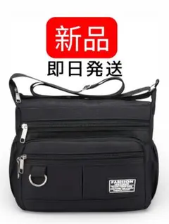 ショルダーバッグ ブラック メッセンジャーバッグ メンズバッグ バッグ 黒バッグ