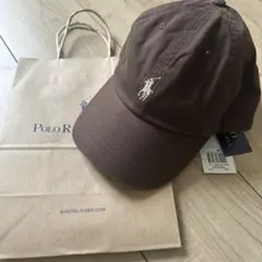 POLO RALPH LAUREN ポロ ラルフローレン ブラウンキャップ　レア