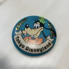 東京ディズニーランド グーフィー 缶バッジ