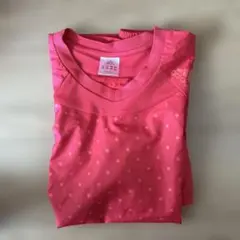 adidas ピンク 星柄 ナイロンTシャツのサムネイル