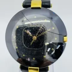 ✨RADO✨クォーツ✨デイト✨ブラック文字盤✨129.4075.4✨腕時計✨