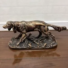 重量動物ブロンズ像犬10kg名品 置物 彫刻 銅像 彫像 dw039 - メルカリ