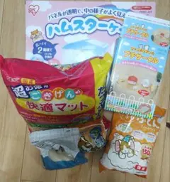 アイリスオーヤマ ハムスターケージ PHSC-411 6点セットのサムネイル