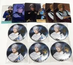 ミュージカル刀剣乱舞 静かなる夜半の寝ざめ山姥切長義 国広クリアカード 缶バッジ