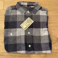 無印　新品未使用　フランネルシャツ　Sサイズ