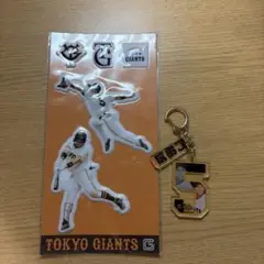 読売ジャイアンツ 門脇誠 アクリルキーホルダー ステッカーセットのサムネイル