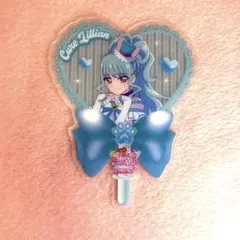 キミとアイドルプリキュア 映画特典 君と応援うちわ型クリアカード キュアリリアン