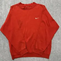 90s Nike made in USA レッドスウェットM vintage