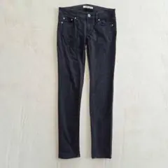 アズール AZUL スキニー デニム S ブラック 黒 ストレッチ