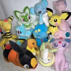 ポケモン　ぬいぐるみ　プライズ　まとめ売り　新品未使用タグ付き
