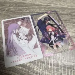 妖狐×僕SS 髏々宮カルタ 青鬼院蜻蛉 クリアカード 藤原ここあカフェ