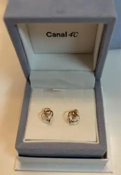 Canal 4℃ ハート型ピアス クマのぬいぐるみ(オルゴール)