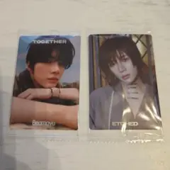 TXT ウエハース　ステッカー　ボムギュ　2枚