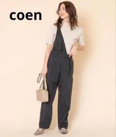 coen 2wayワンショルダーサロペット