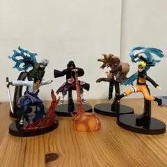 NARUTO疾風伝 激闘忍術絵巻 全5種フルコンプ フィギュア
