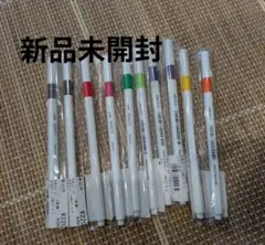 新品 uni EMOTT 水性サインペン 0.4mm 10色セットのサムネイル