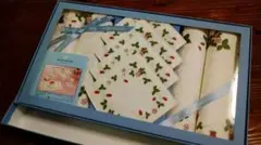 Wedgwood いちご刺繍 コースター4枚ティーマット4枚