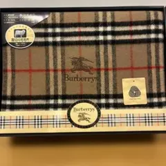 Burberrys 高級純毛毛布　140✖️200㎝