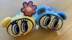 エンジェルブルー　フェイスマスコット　ナカムラくん　ハナちゃん